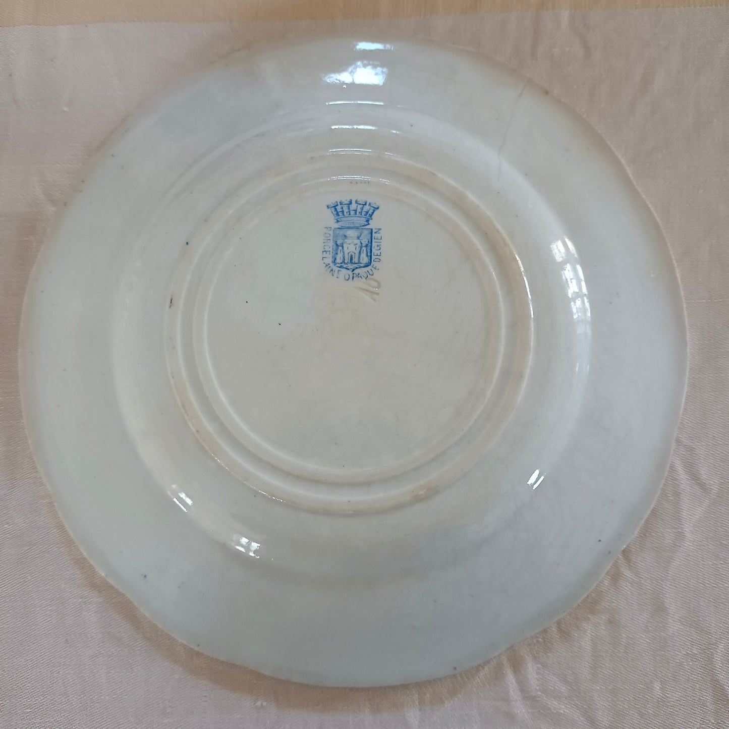 Assiette parlante La vie du soldat Gien