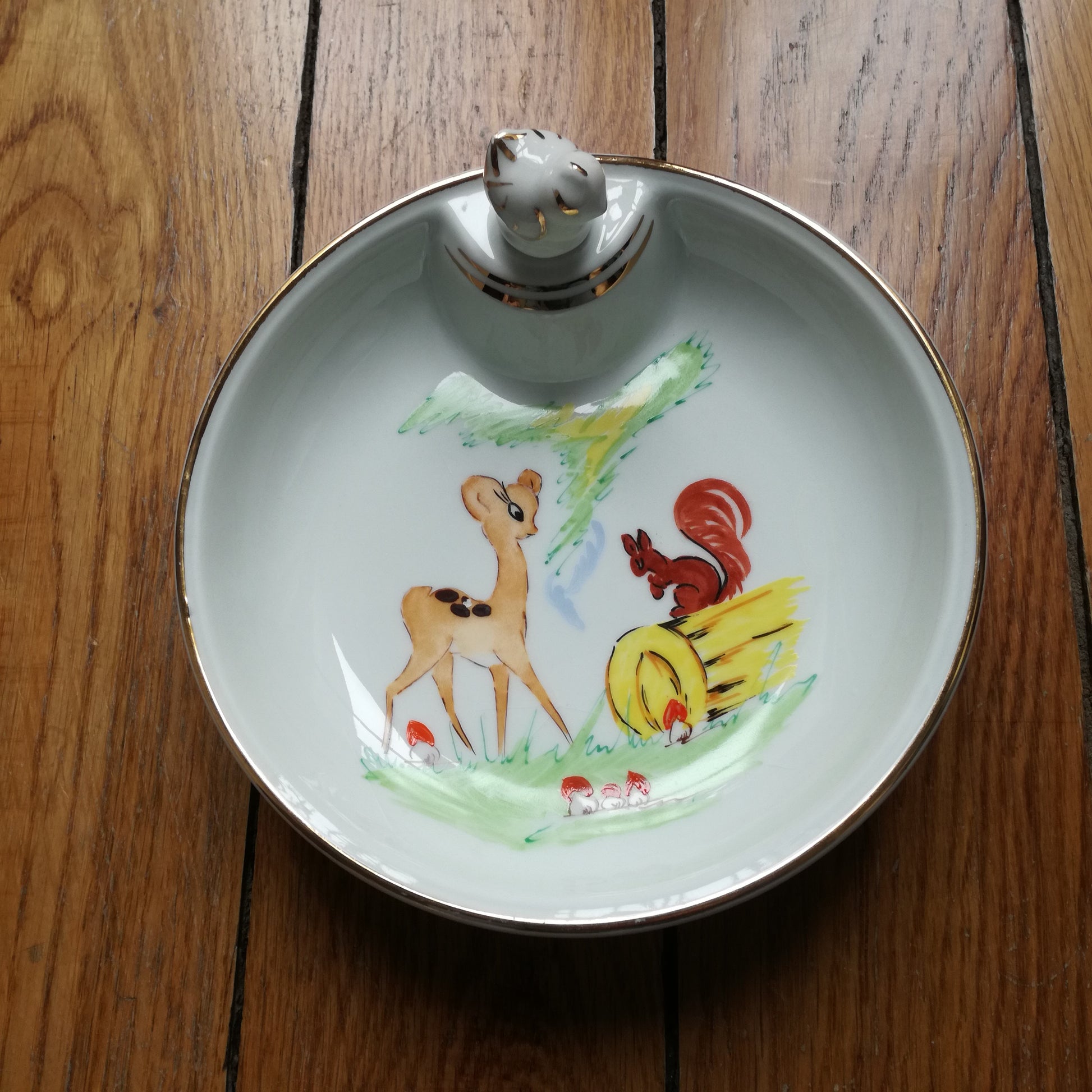 Assiette chauffante  