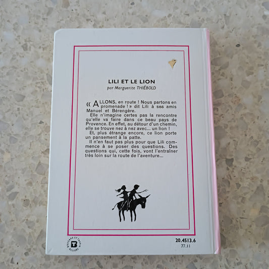 Livre jeunesse Lili Hachette