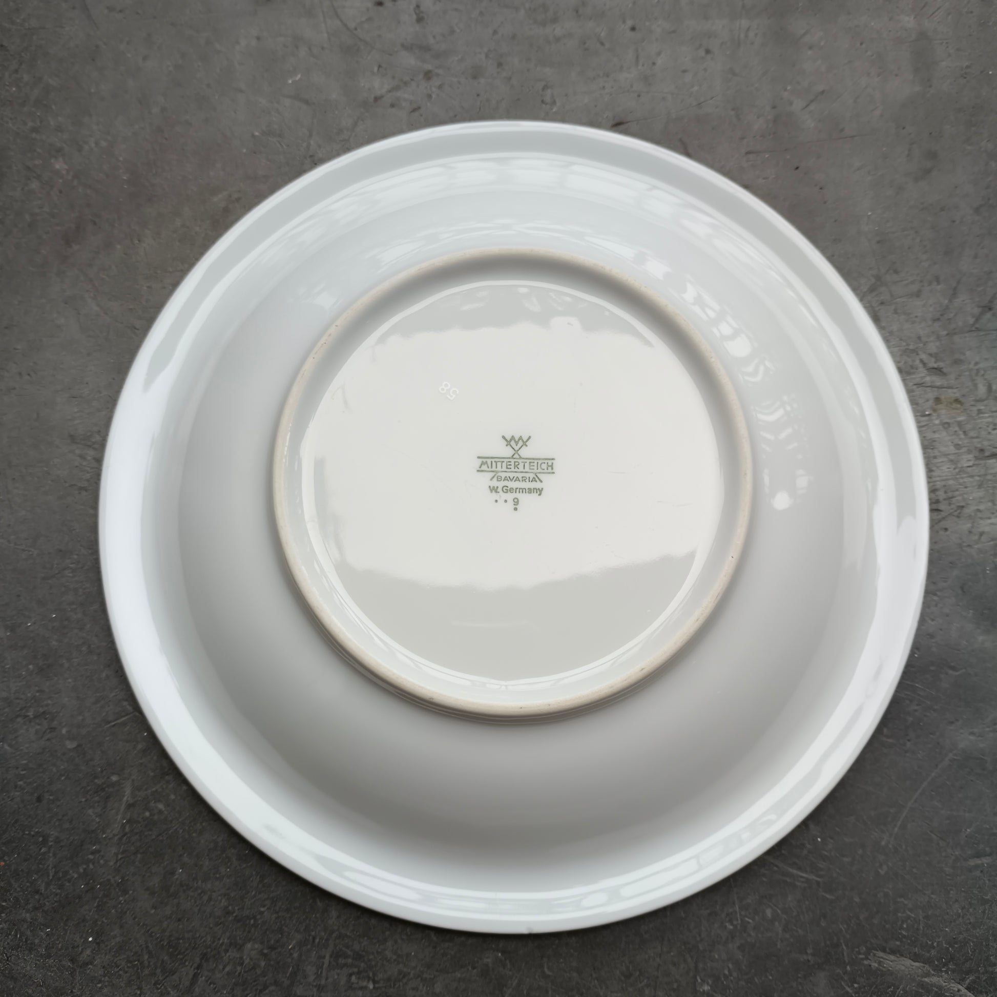 Assiette - creuse / calotte  Mitterteich Bavaria