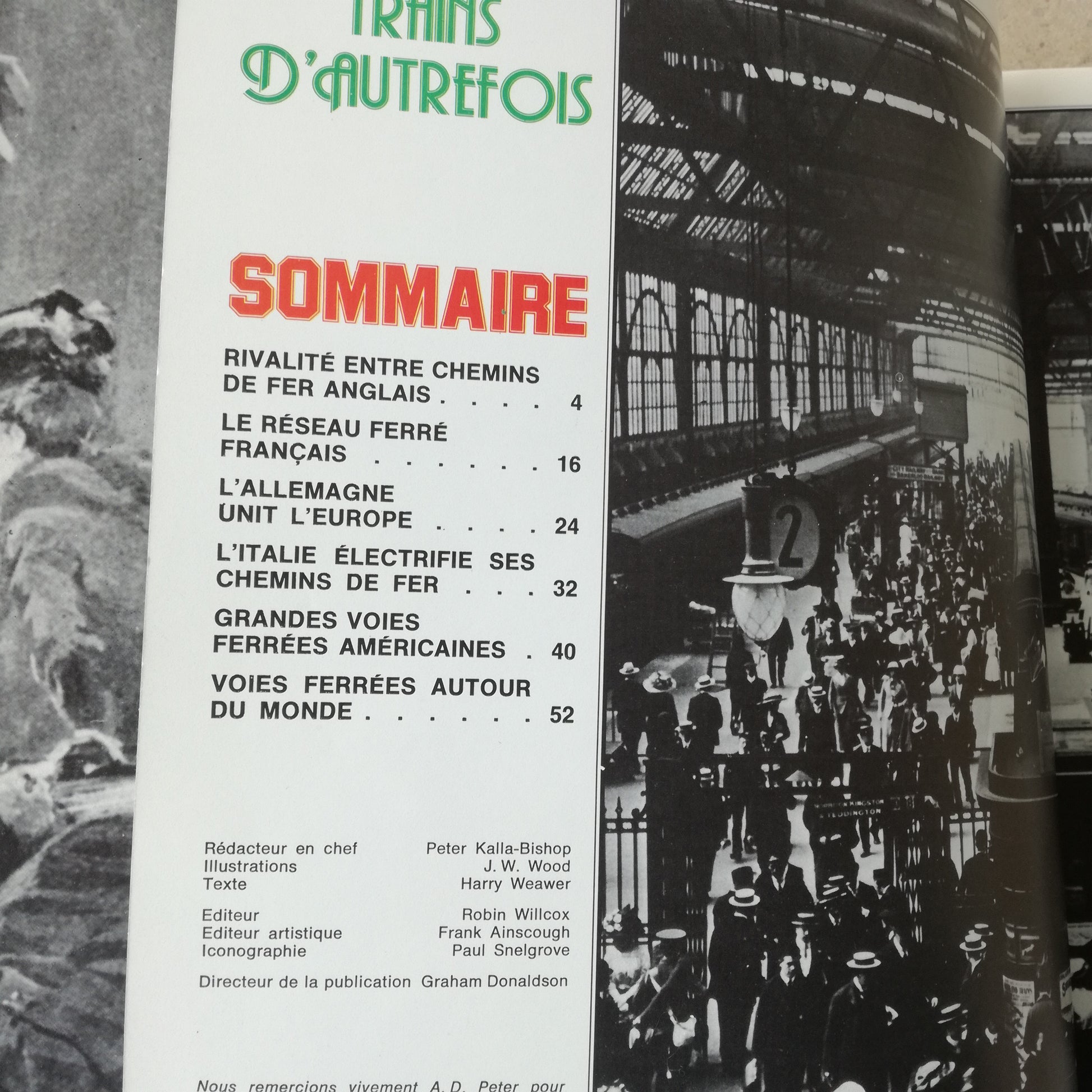 Revue / Magazine Trains d'autrefois Berengaria Éditions