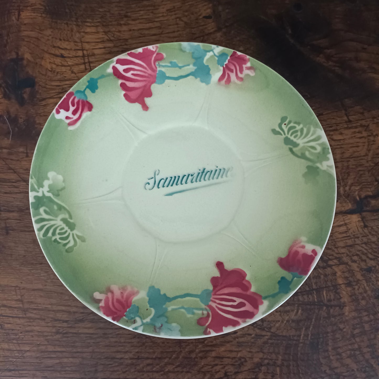 Assiette  Longwy