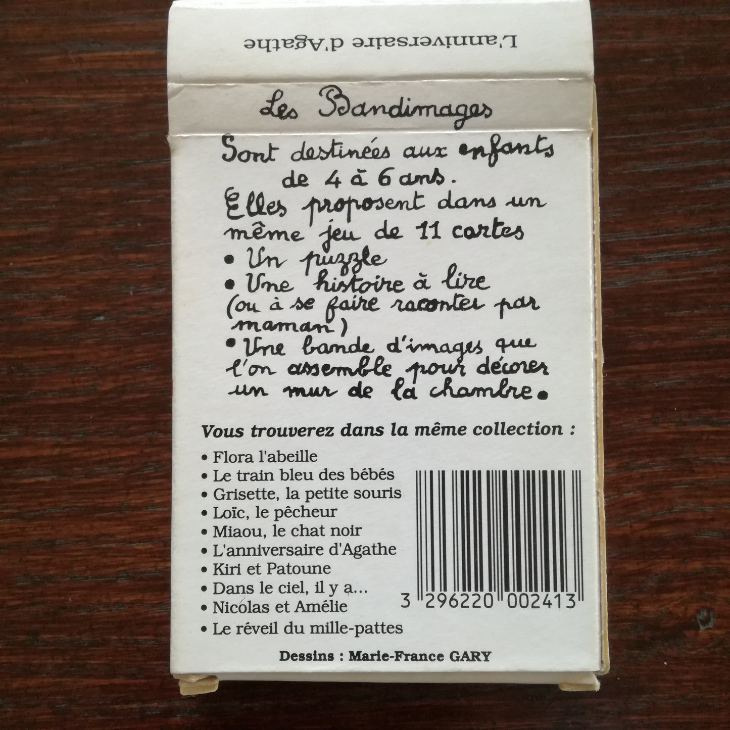 Jeu de cartes Bandimages Héron