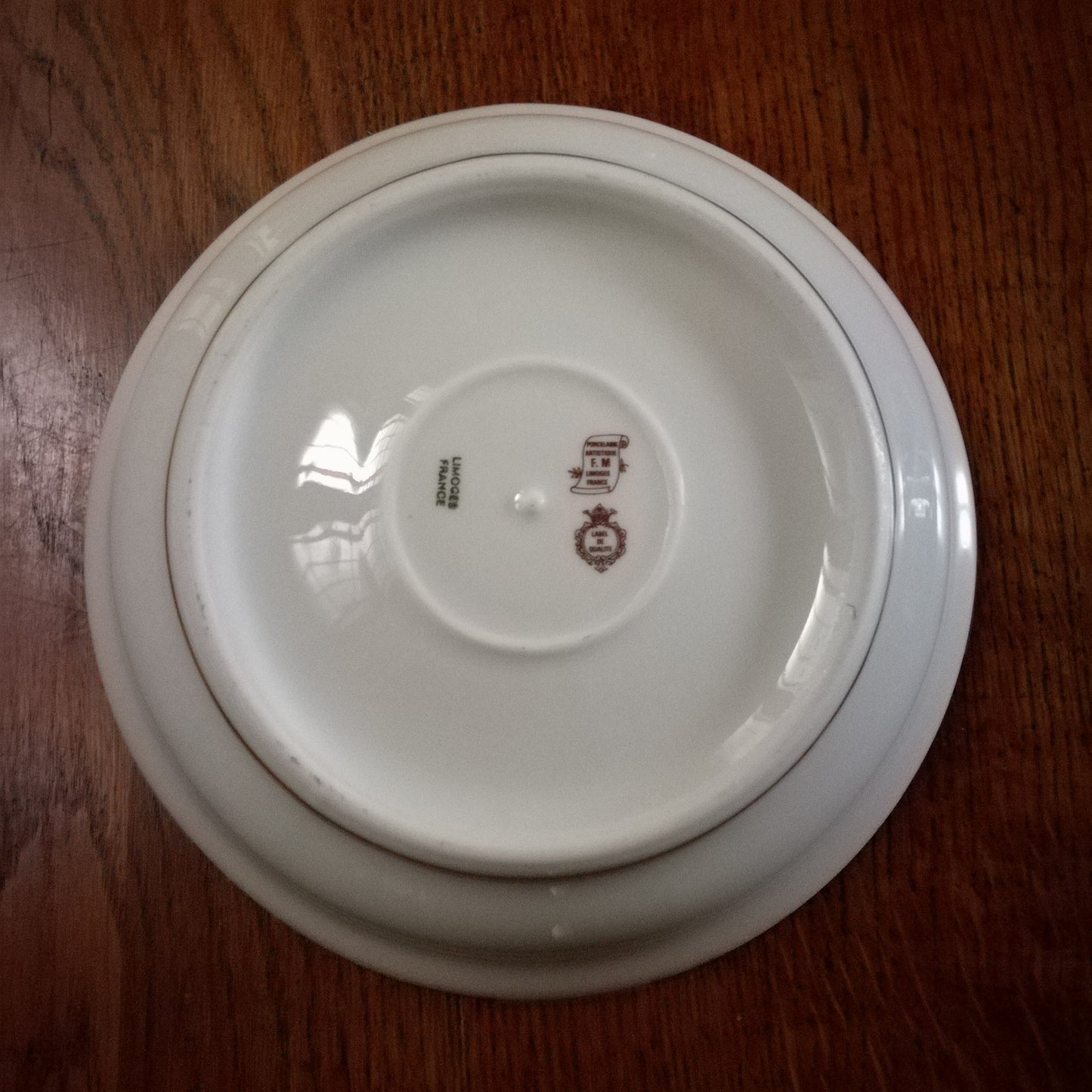 Assiette chauffante  Limoges