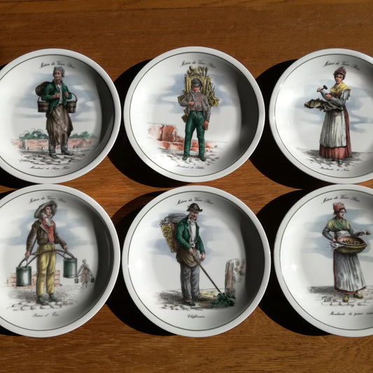 Assiette Métiers du vieux Paris Porcelaine du Berry