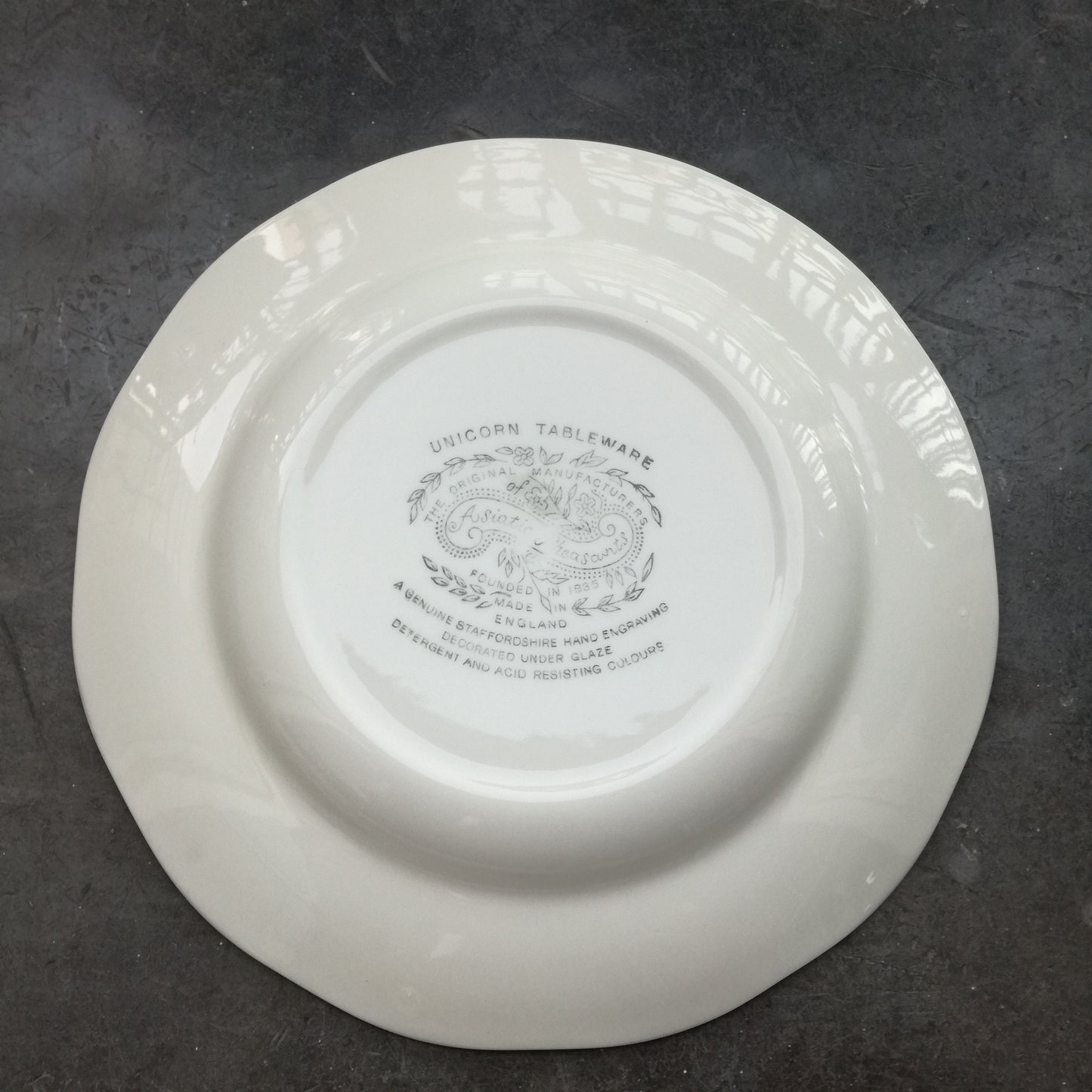 Assiette Asiatic Pheasants Unicorn Tableware