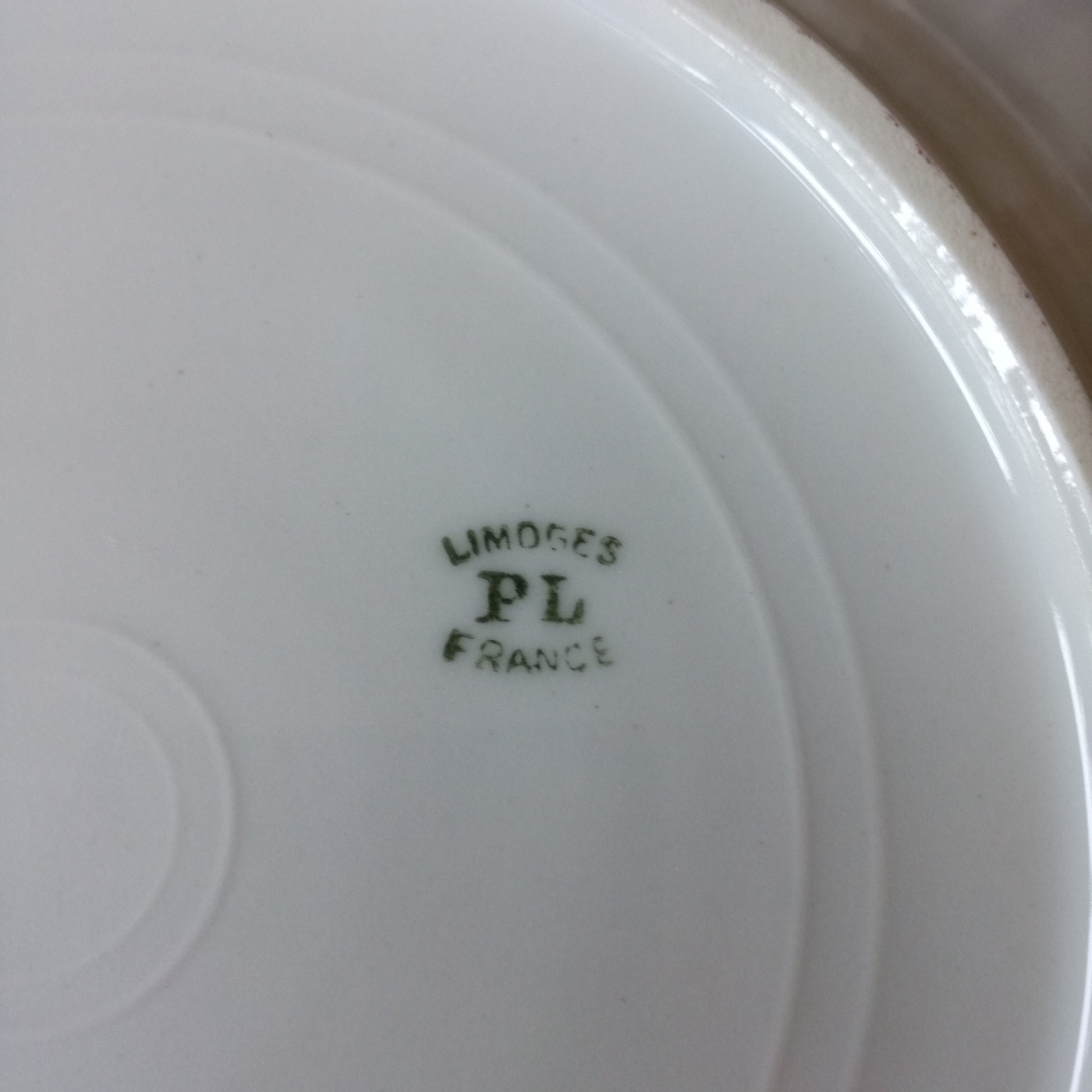Assiette  Limoges