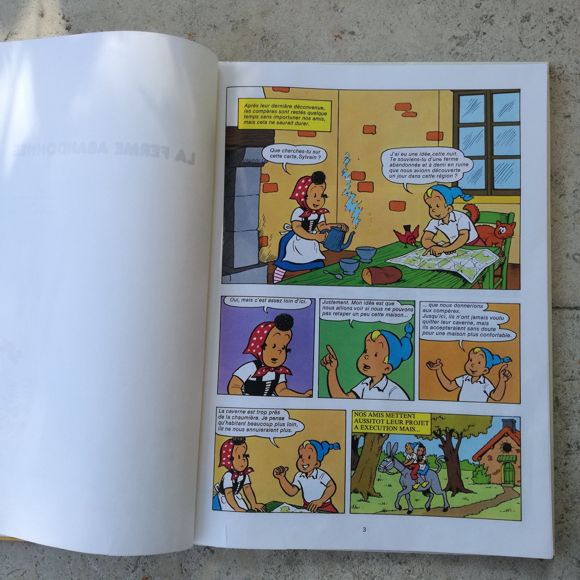 Livre - BD (Bande dessinée) Sylvain et Sylvette Fleurus