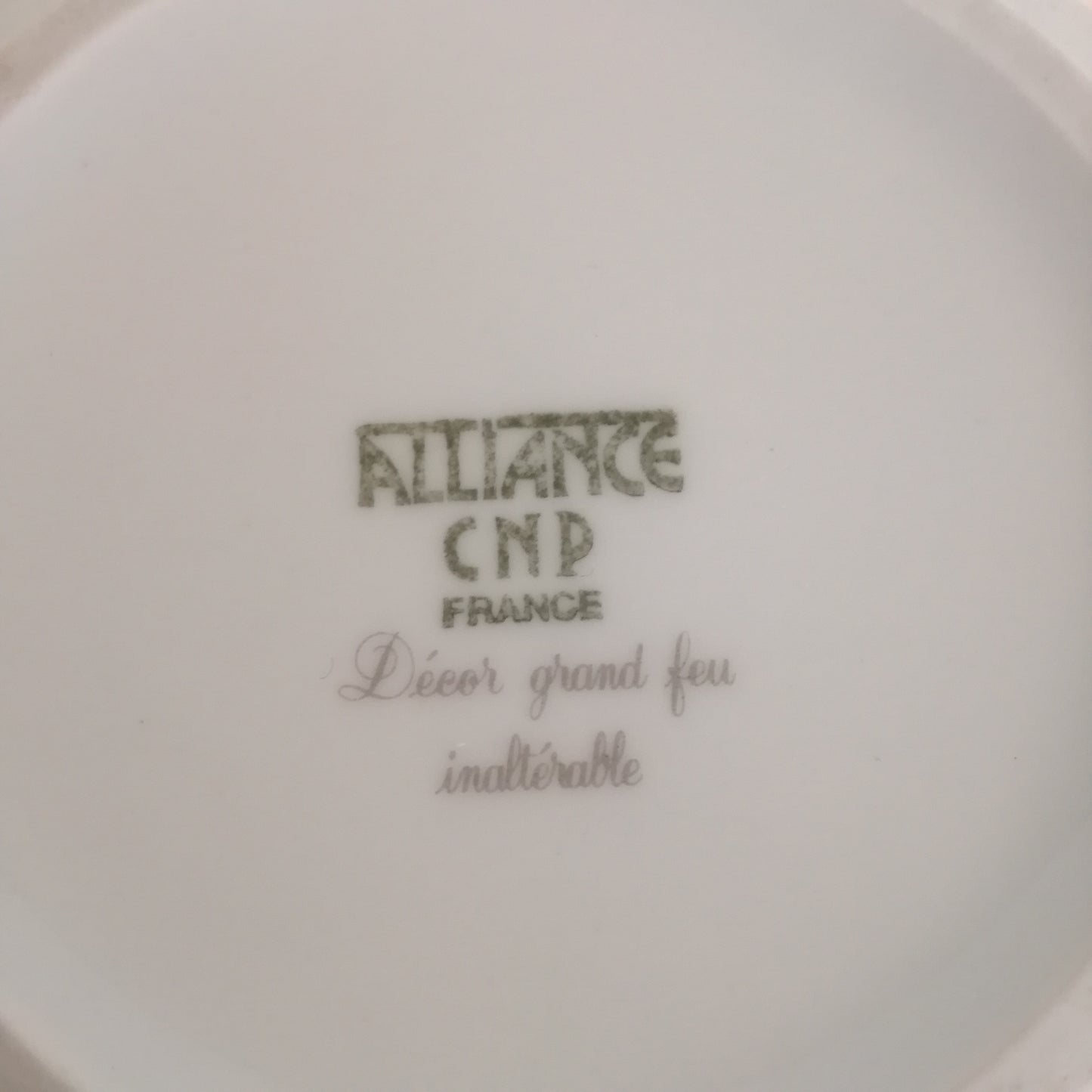 Coupelle  Compagnie nationale de porcelaine (CNP)