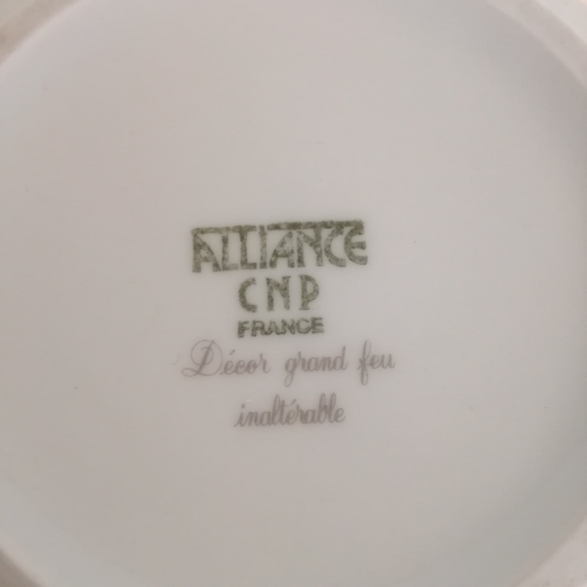 Coupelle  Compagnie nationale de porcelaine (CNP)