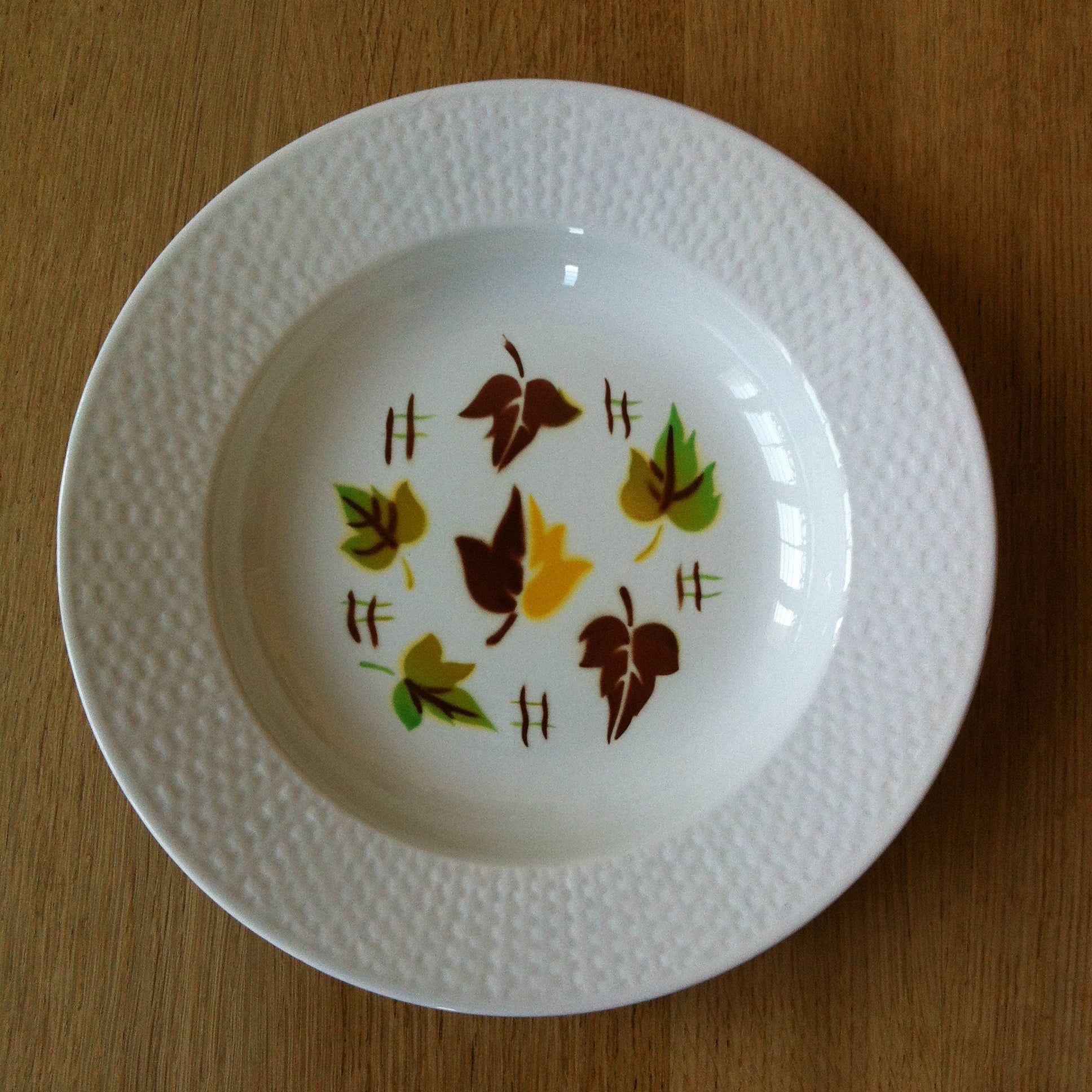 Assiette - creuse / calotte Rennes Digoin & Sarreguemines