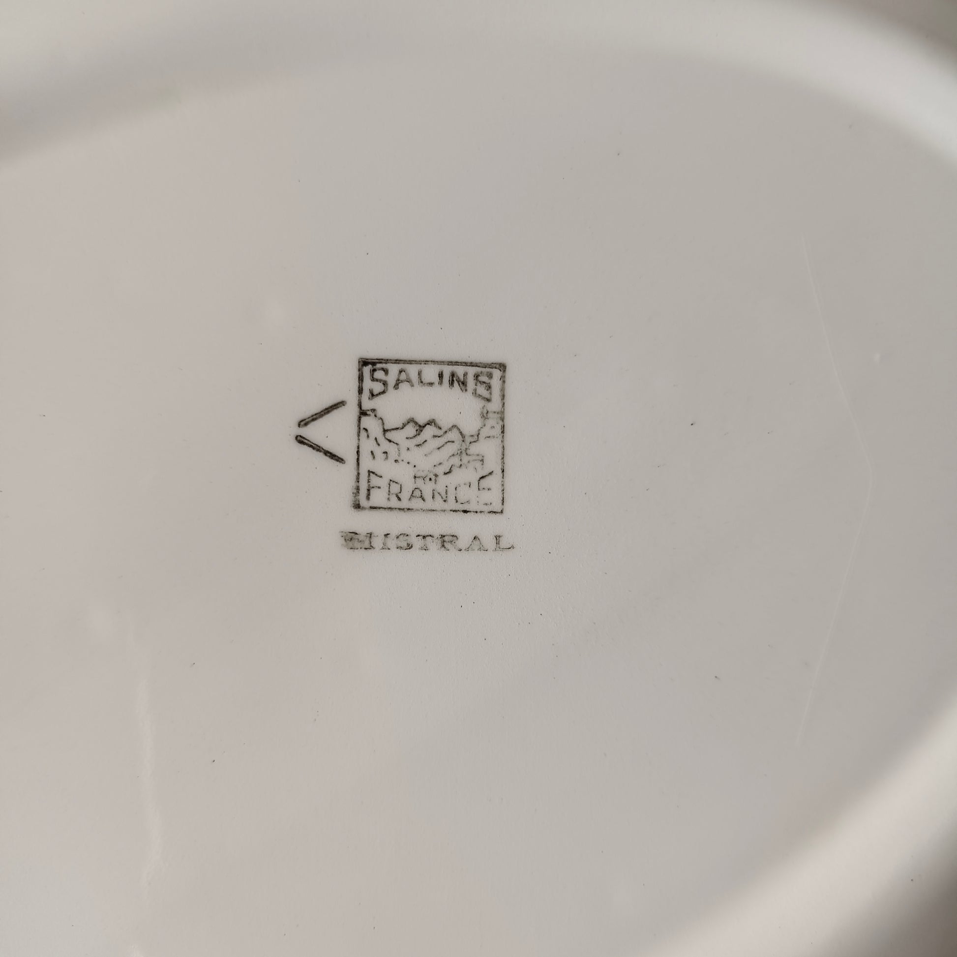Saucière ancienne + dormant Salins – modèle Las Palmas – vintage années 50/60 - Arts de la table Saucière ancienne + dormant Salins – modèle Las Palmas – vintage années 50/60 - Arts de la table