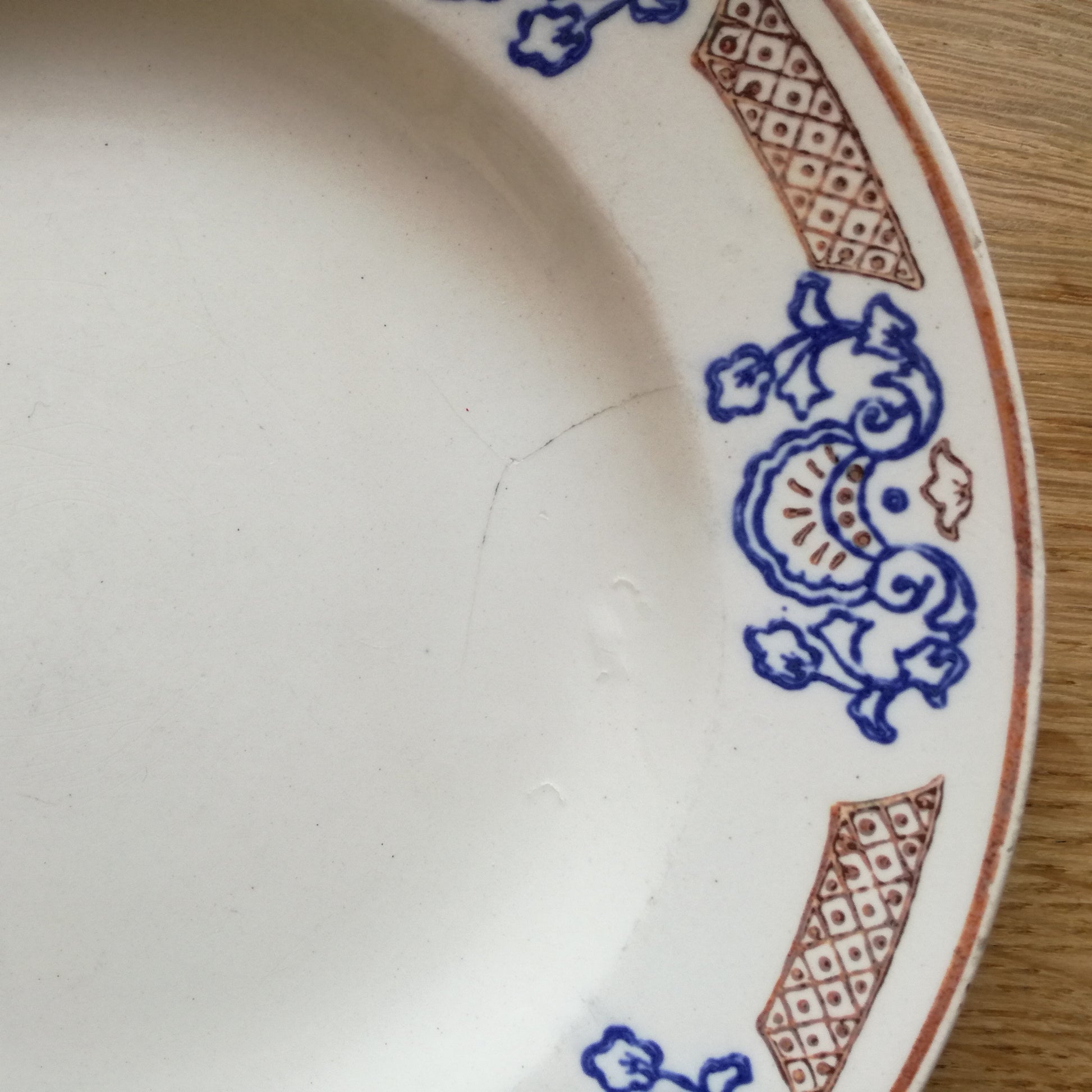 Assiette Chantilly Longwy