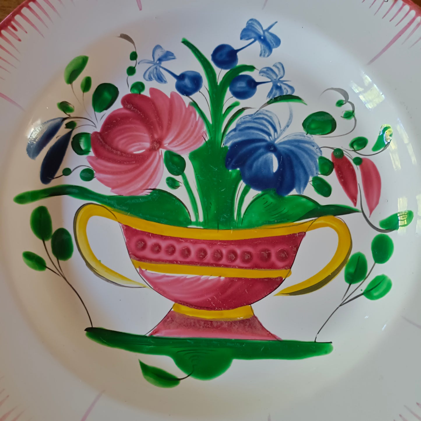 Assiette décorative  