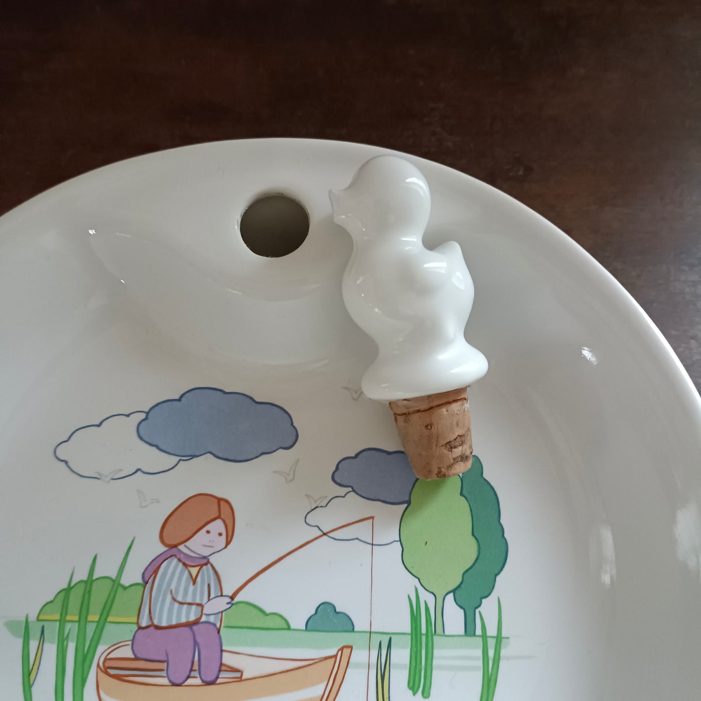 Assiette chauffante  Porcelaine du Gros Orme