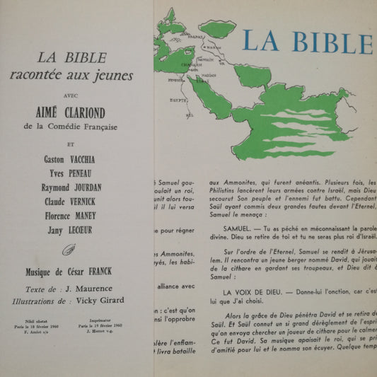Disque illustré La Bible Éditions Atlas