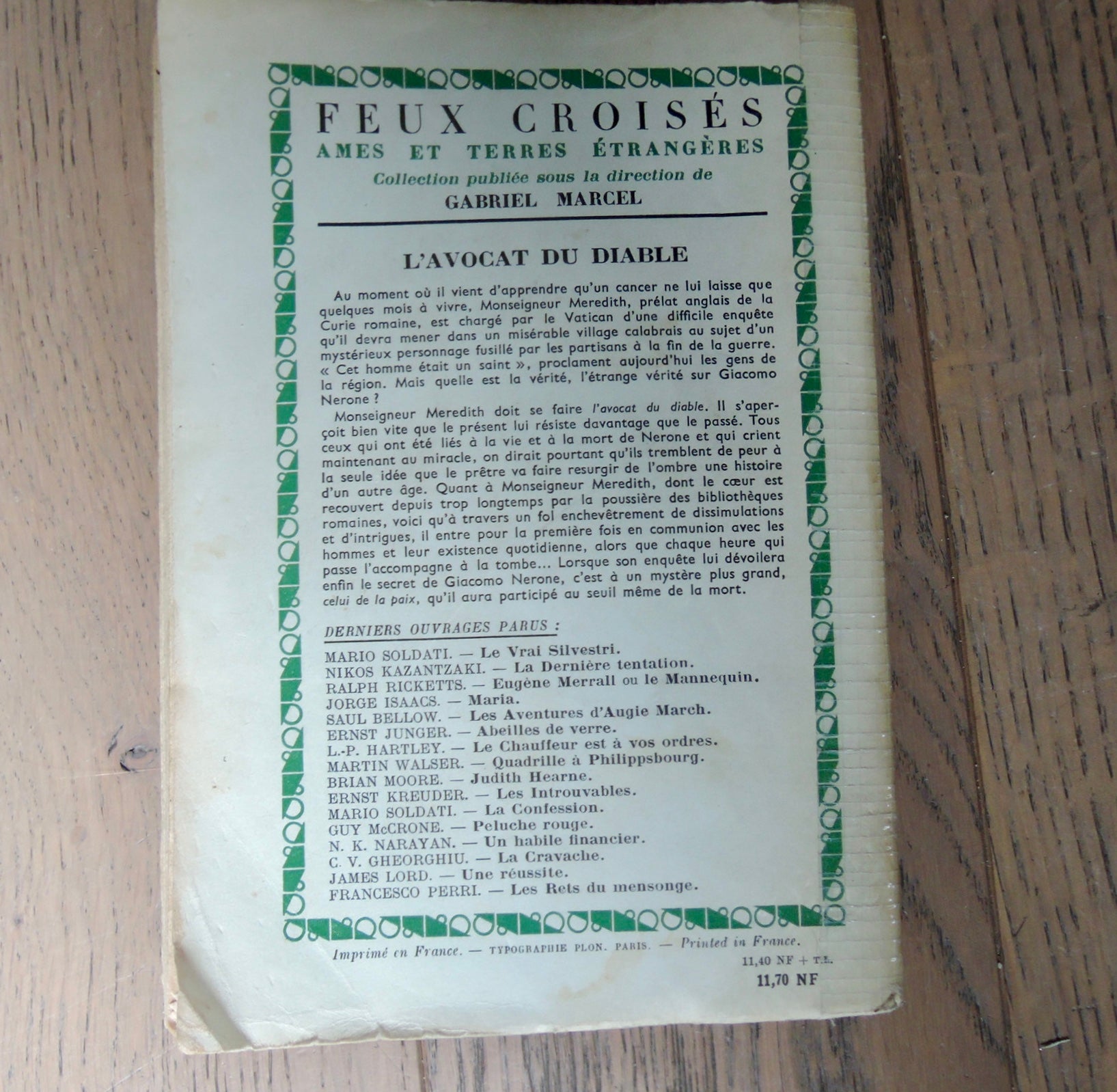  Feux Croisés Plon