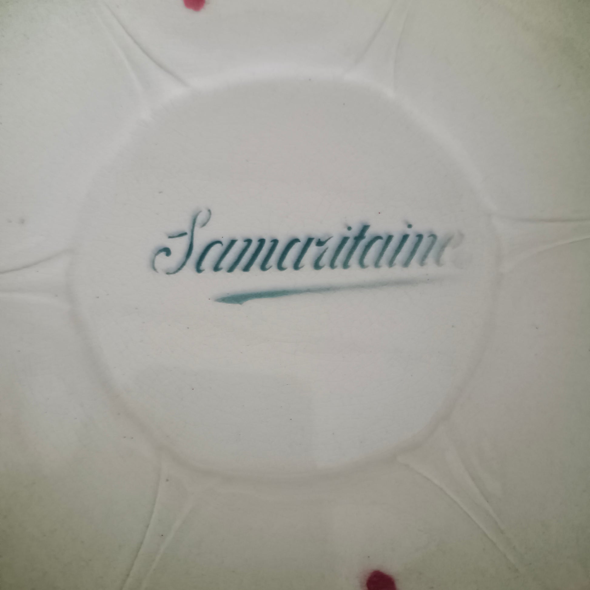 Assiette  Longwy
