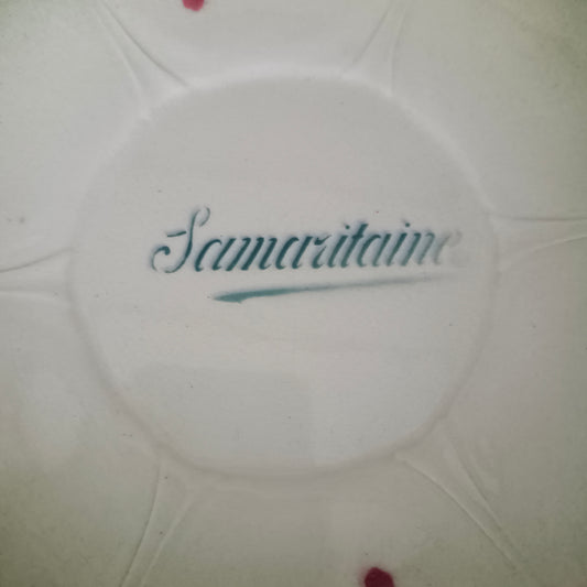 Assiette  Longwy