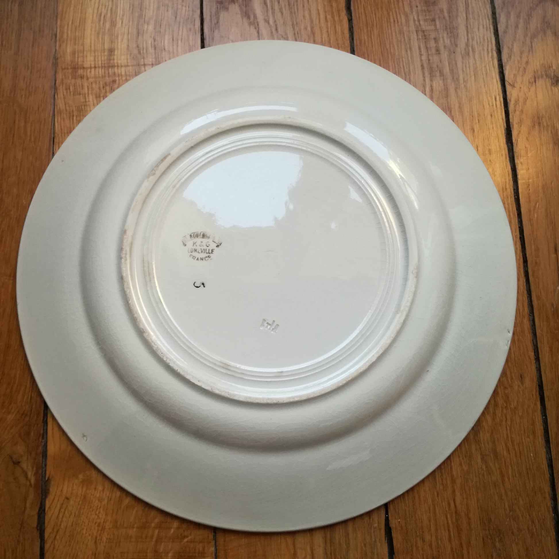 Plat Rouennais Lunéville (K & G - Keller & Guérin)