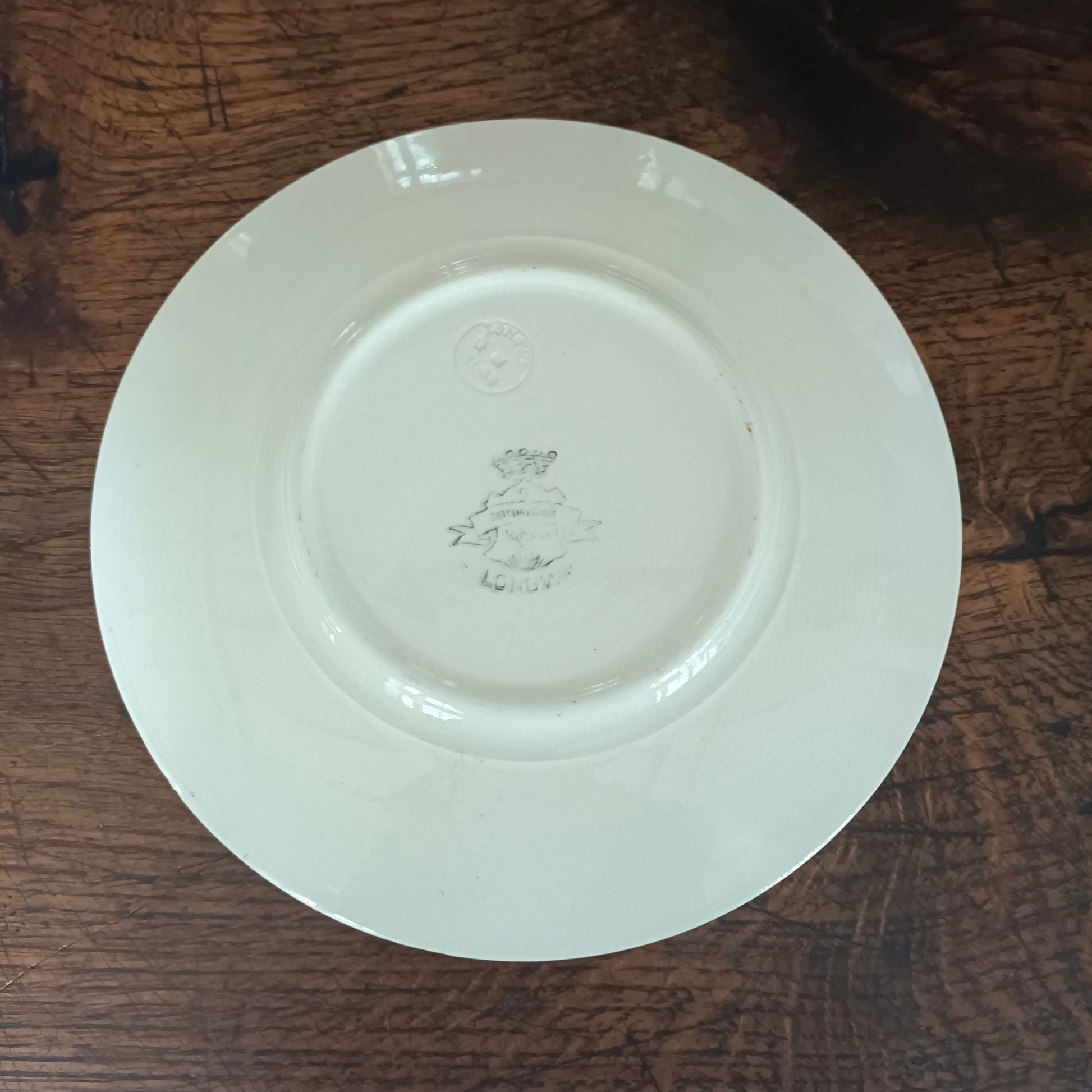 Assiette  Longwy