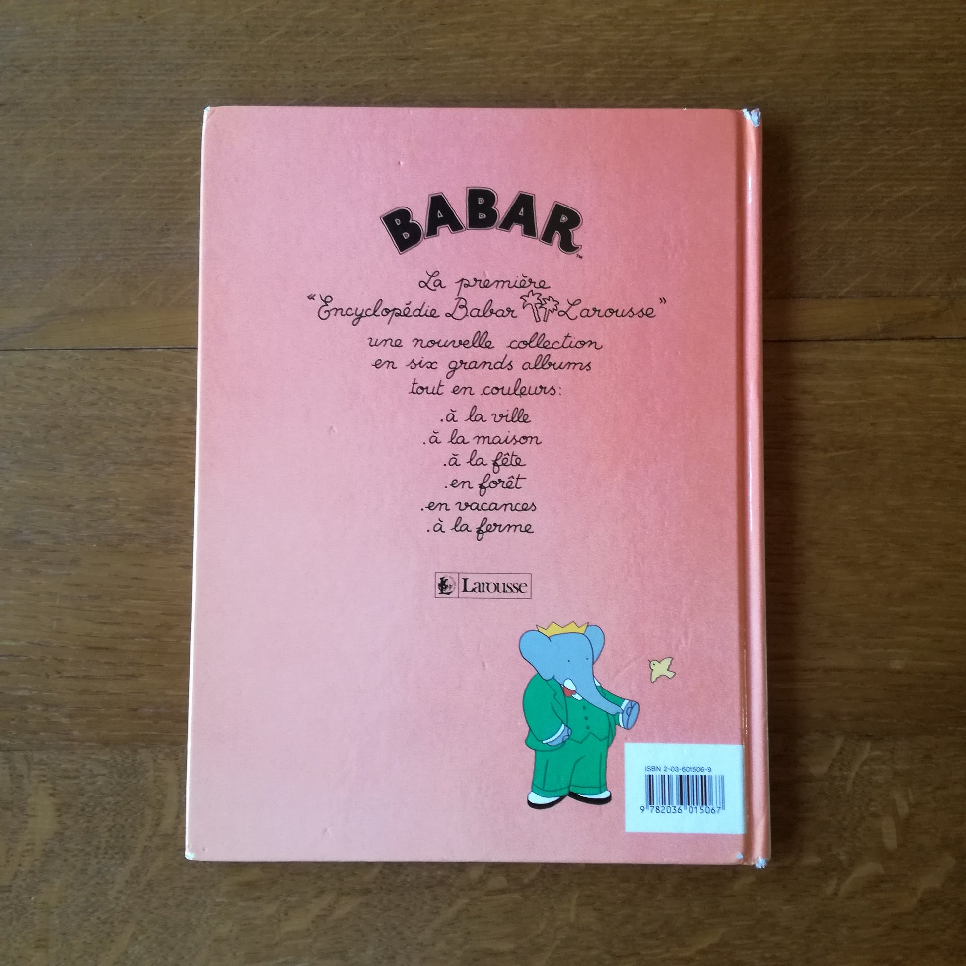 Livre jeunesse Encyclopédie Babar Larousse