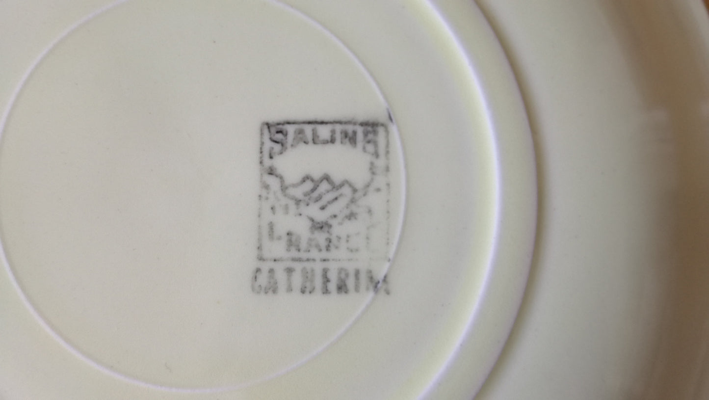 Assiette Catherine Salins