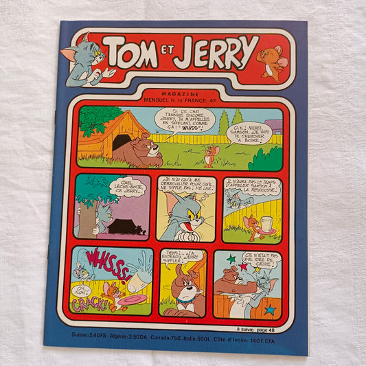 Revue / Magazine Tom et Jerry SFPI (Société française de presse illustrée)