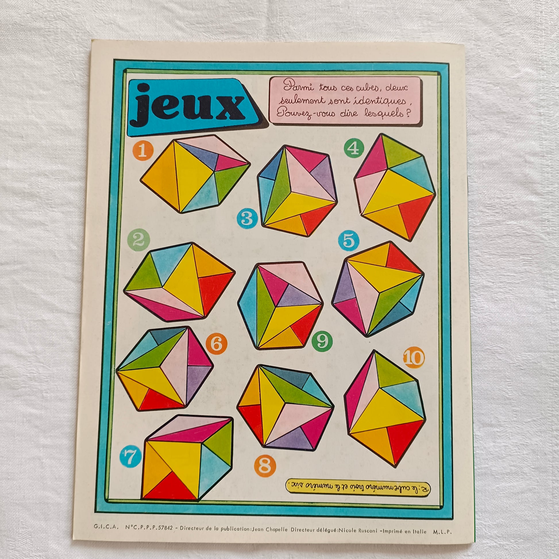 Revue / Magazine Tom et Jerry SFPI (Société française de presse illustrée)