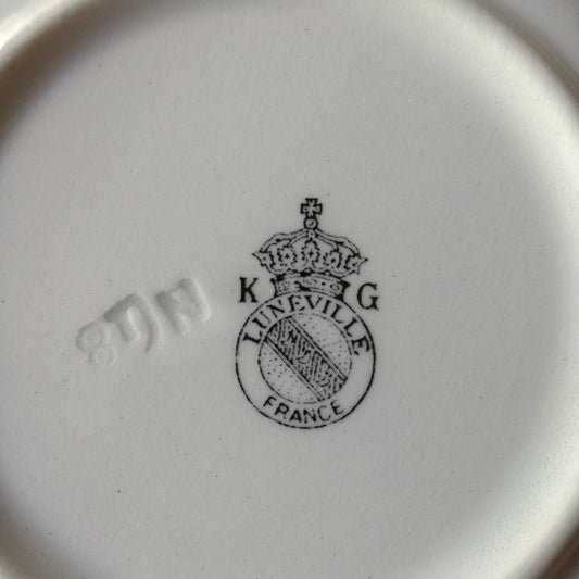 Plat  Lunéville (K & G - Keller & Guérin)