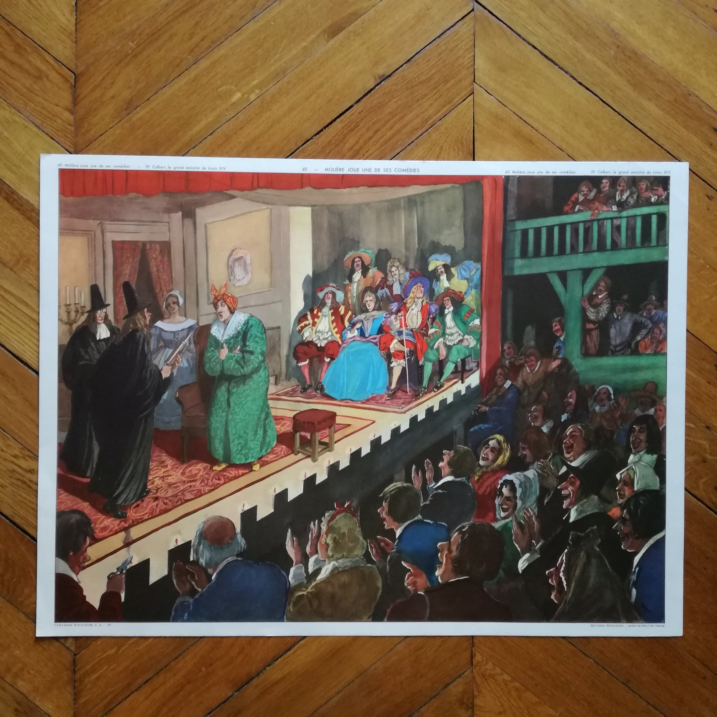 Affiche scolaire  Rossignol