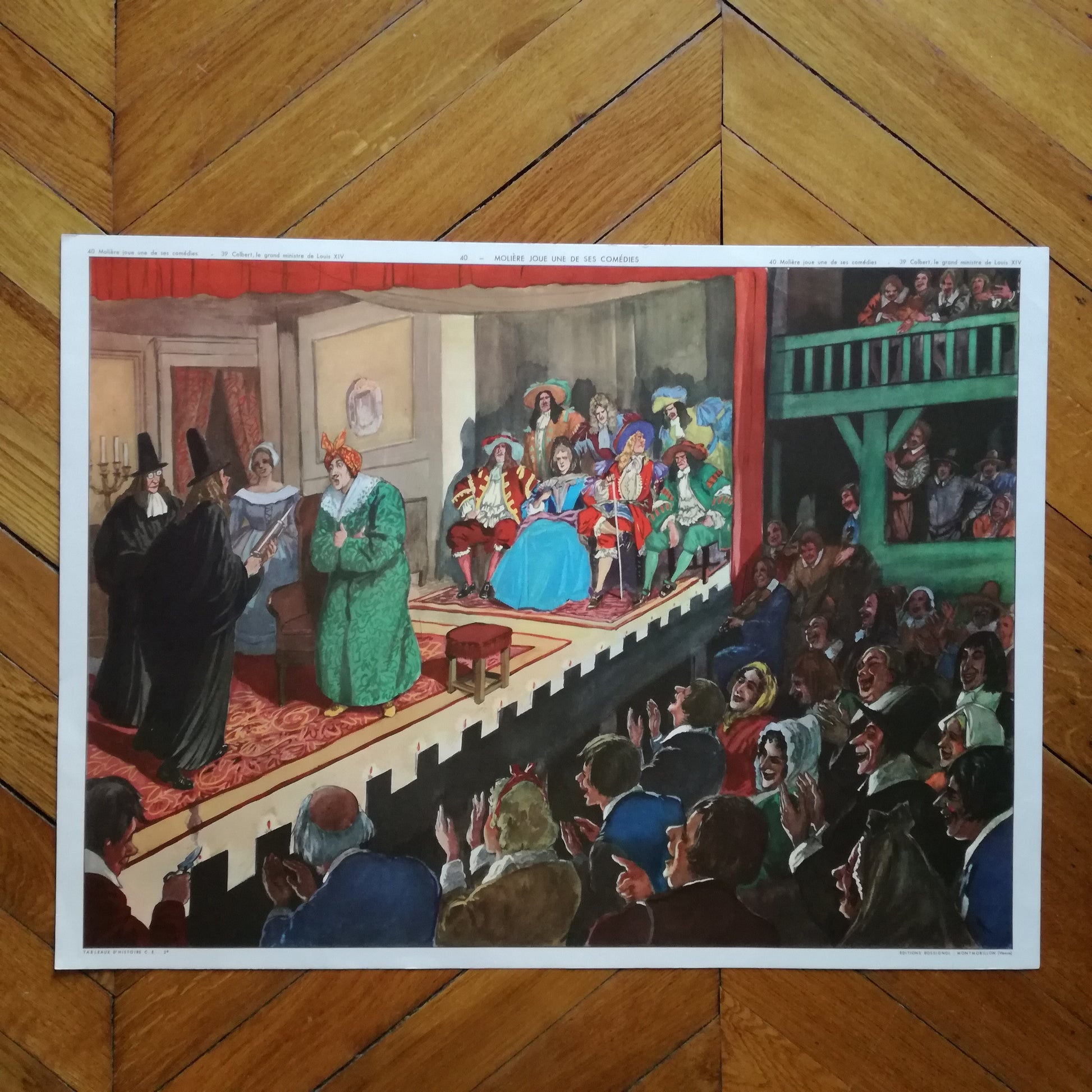 Affiche scolaire  Rossignol