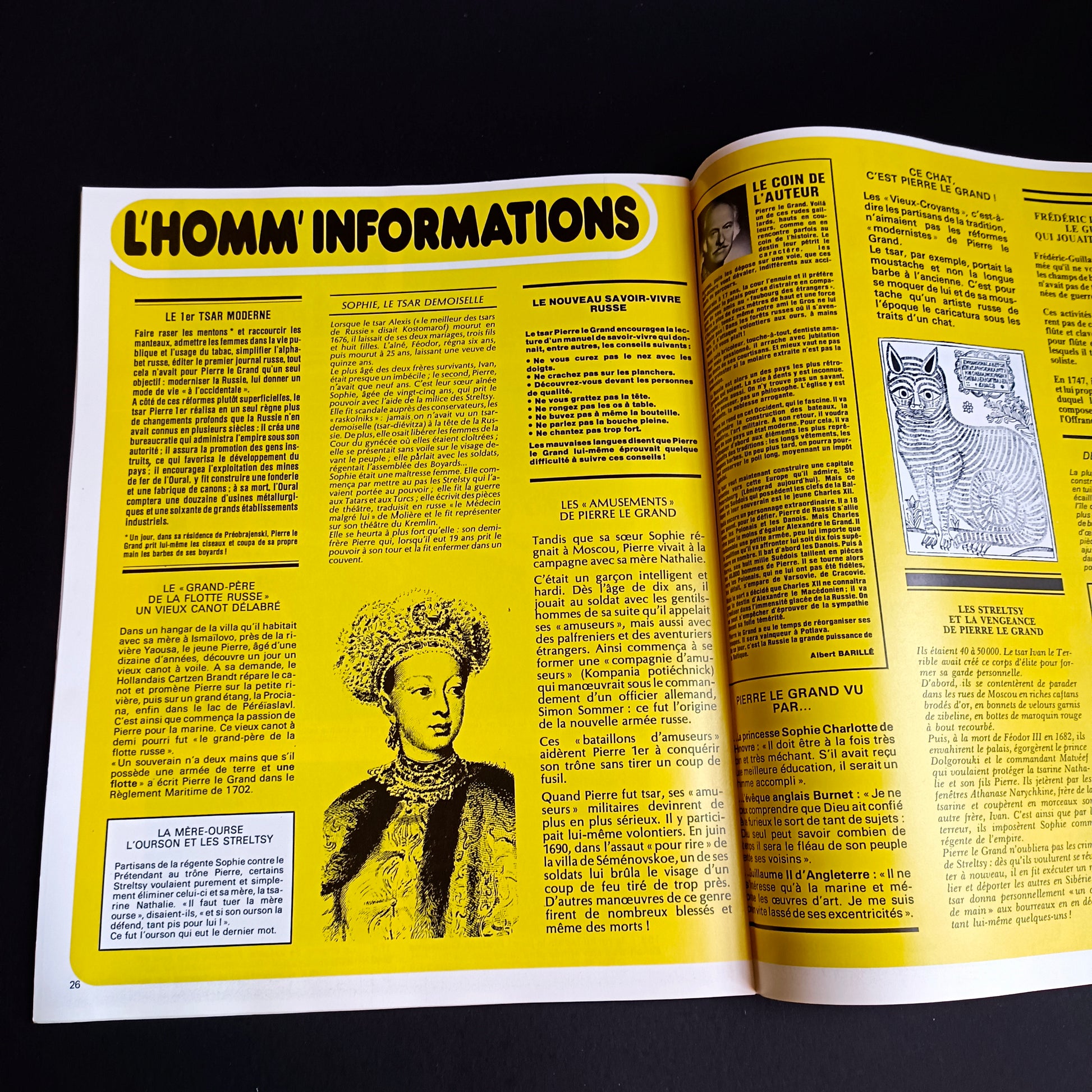 Revue / Magazine Il était une fois l'Homme Éditions Ytra