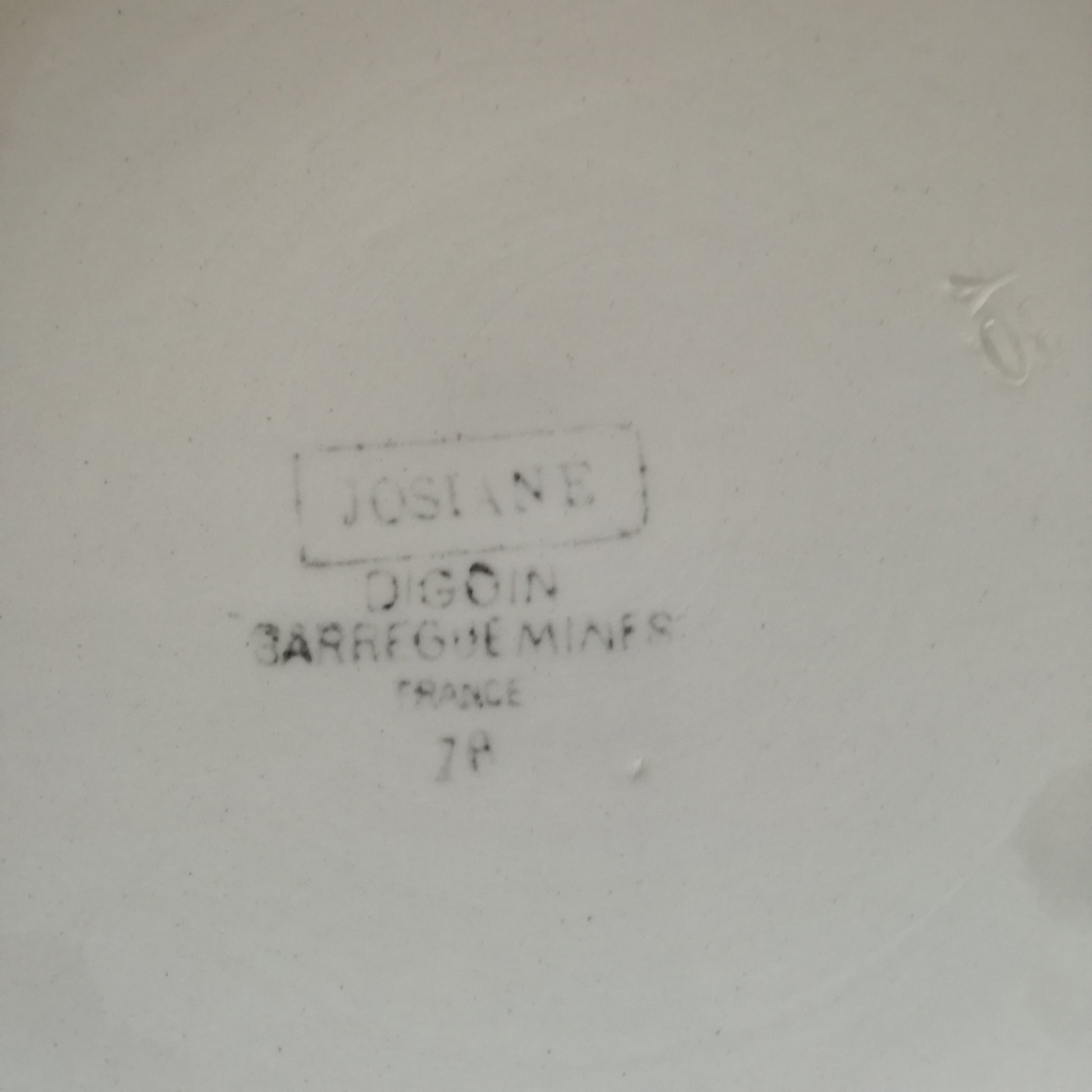 Soupière Josiane Digoin & Sarreguemines