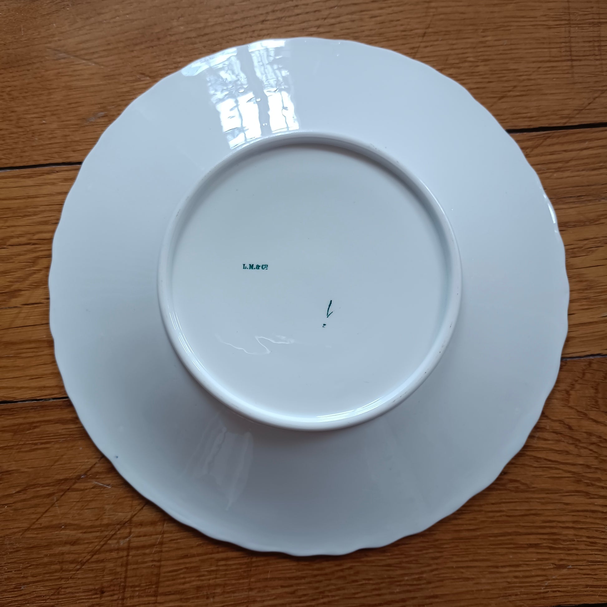 Assiette - grande plate  Limoges