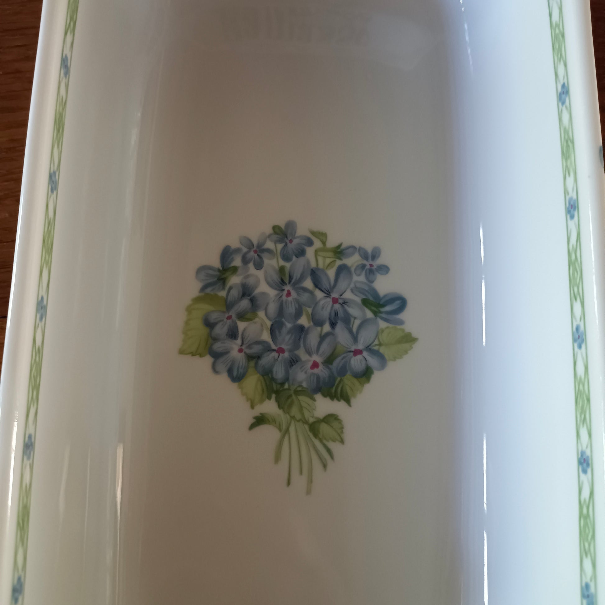 Ramasse-couverts Violettes Porcelaine de Paris