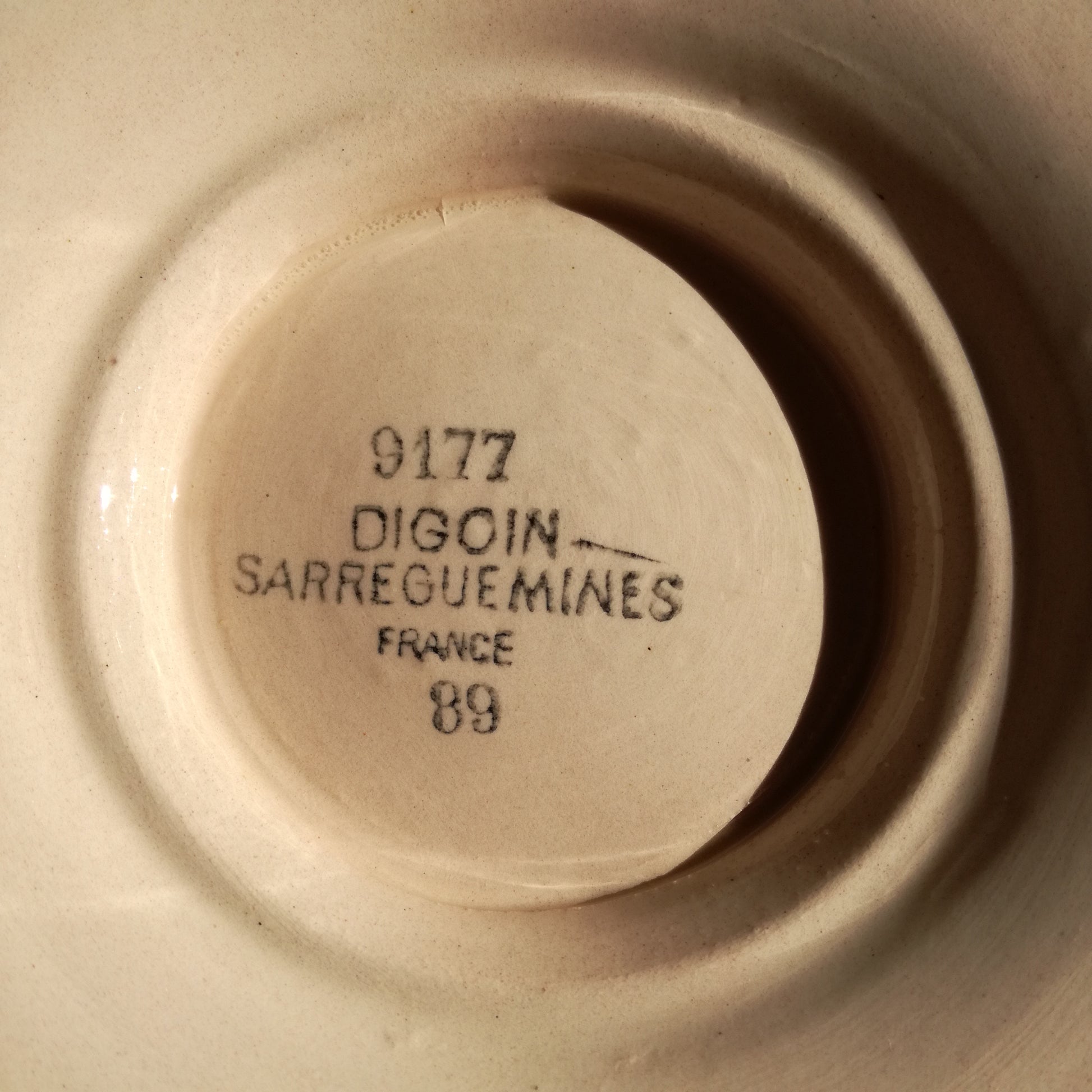 Saucière  Digoin & Sarreguemines