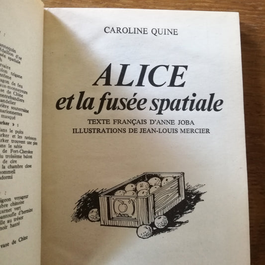 Livre jeunesse Alice Hachette