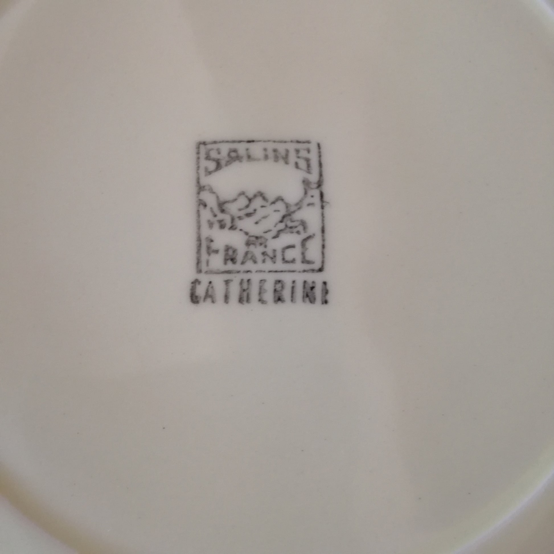 Assiette - creuse / calotte Catherine Salins