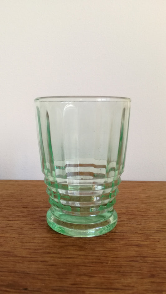 Verre biseauté vert, BVB