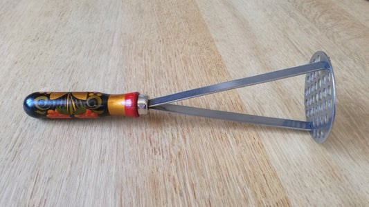 Presse-purée à motif typique d'Europe centrale