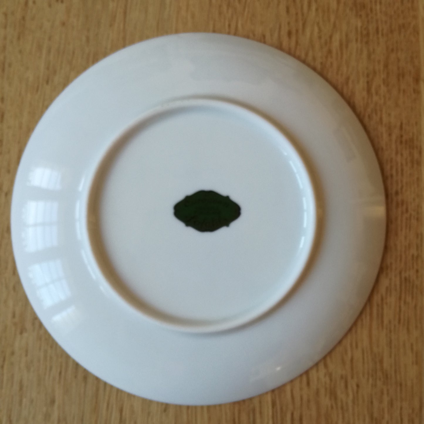 Petite assiette en porcelaine, chasse à courre, Sofafils Européen