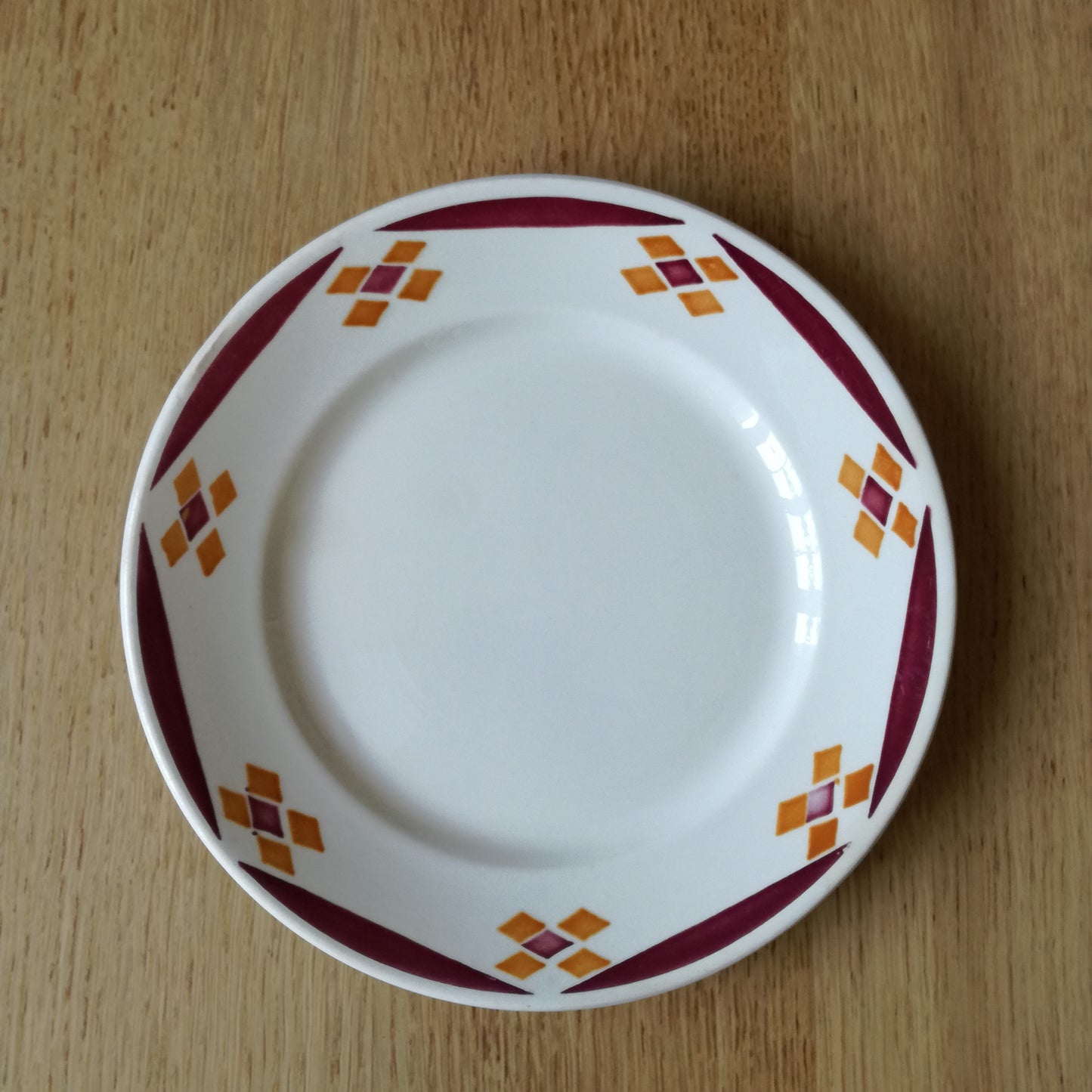 Petite assiette, modèle "Pornichet", F Badonviller