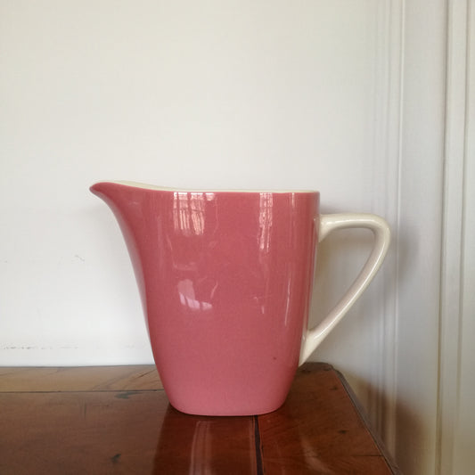 Carafe en faïence rose, Villeroy & Boch