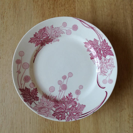 Plat sur pied, modèle "Platane", K & G, Lunéville