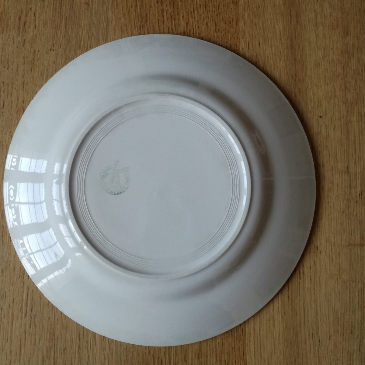 Plat rond, modèle "Nappe", Moulin des Loups Orchies