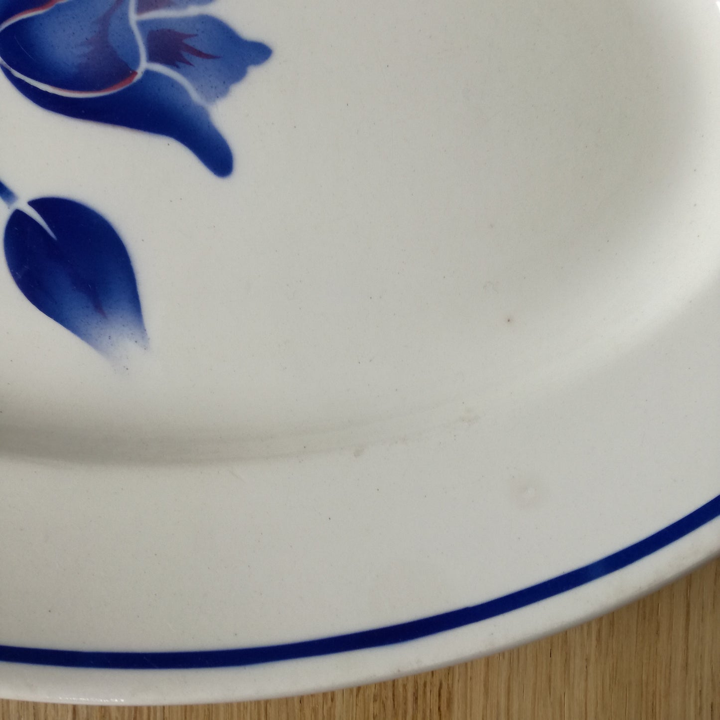 Plat ovale, modèle "Montlhéry", Badonviller F