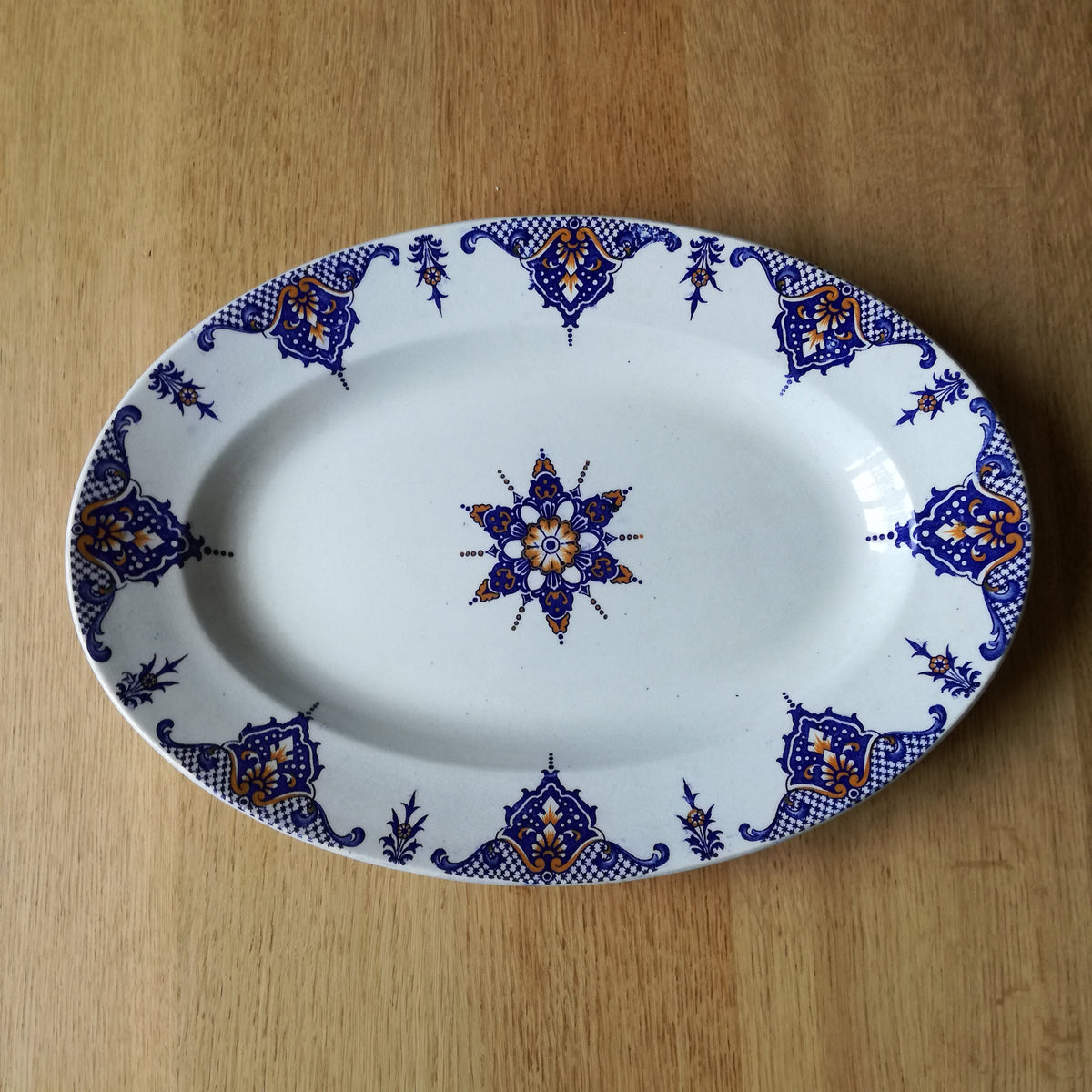 Grand plat ovale, Le Pothuau, Lunéville