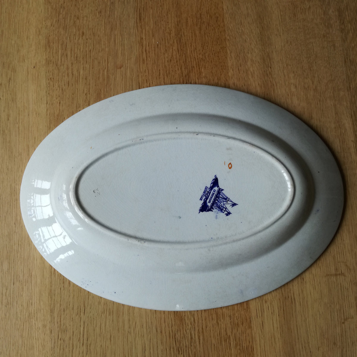Grand plat ovale, Le Pothuau, Lunéville