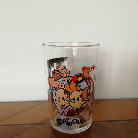 Verre à moutarde Spirou - Amora, n° 1